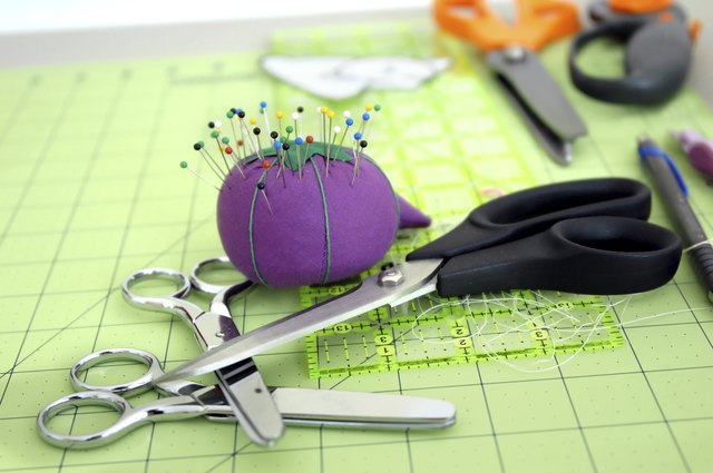 Types of Sewing Scissors used in sewing and crafting