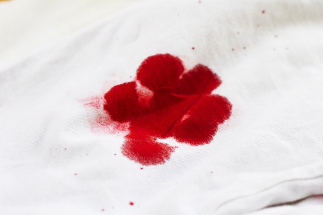 How to Remove Old Blood Stains From Clothes
