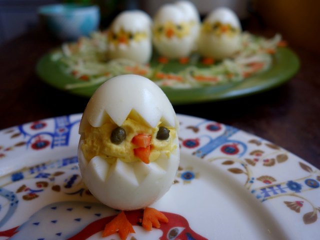 Easter Chicks Deviled Egg Recipe | ehow