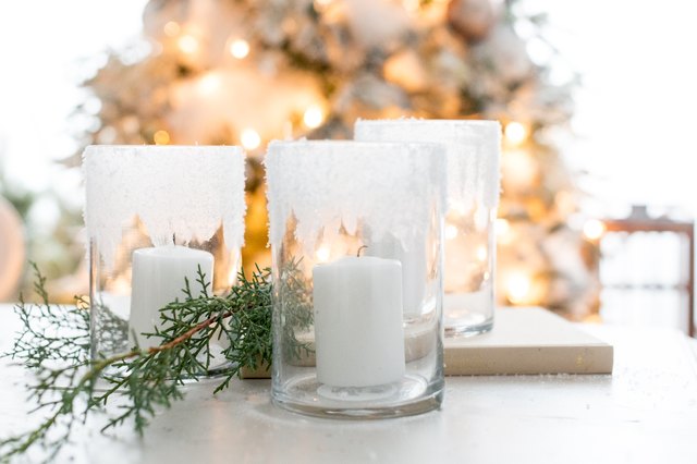 Iced Candle Votives Tutorial | ehow