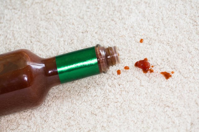 how-to-get-hot-sauce-out-of-carpet-ehow