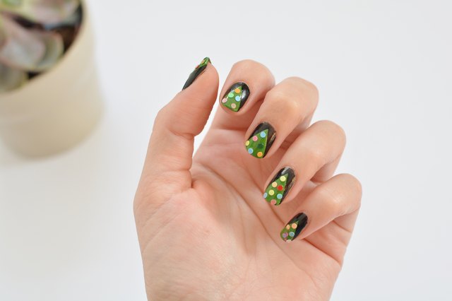 DIY Christmas Tree Nail Art | eHow