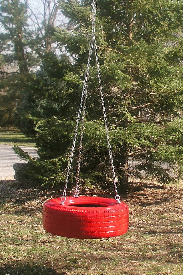 How to Make a Fun Tire Swing