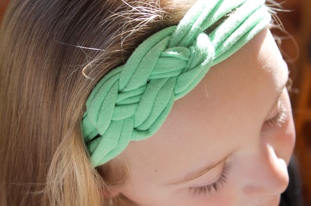 How to Make Headbands Out of Shirts, ehow.com