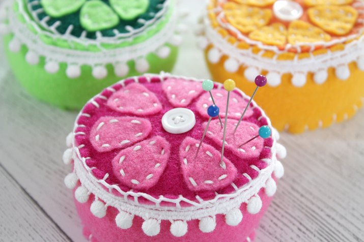 DIY Fruit Pin Cushion