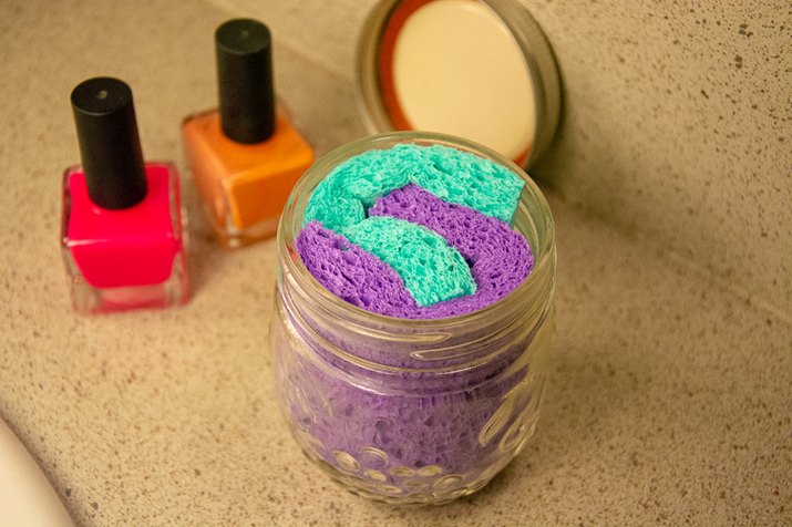 an image of homemade nail polish remover