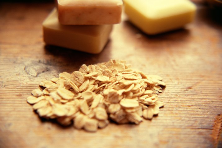 Natural oatmeal soap