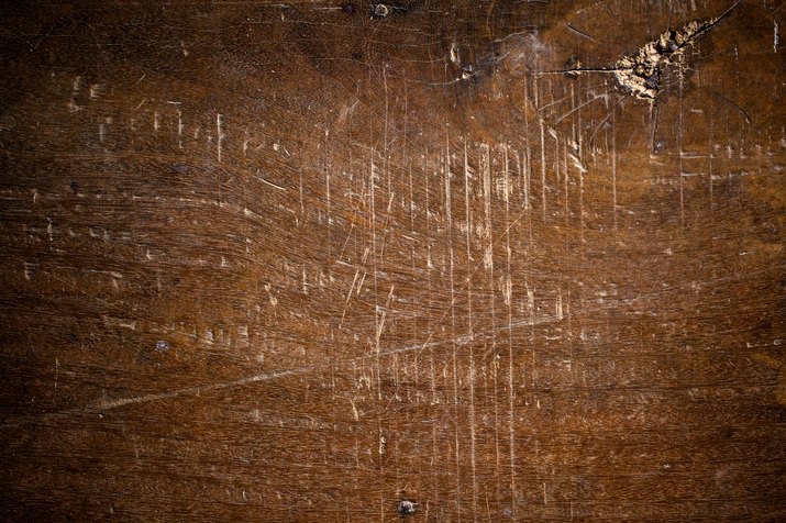 Scratched brown wooden floor textures