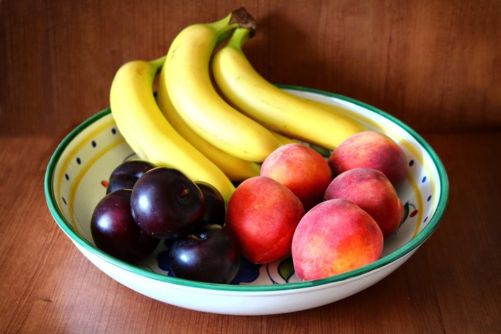 Banana-Peachy Bowl of Fruits