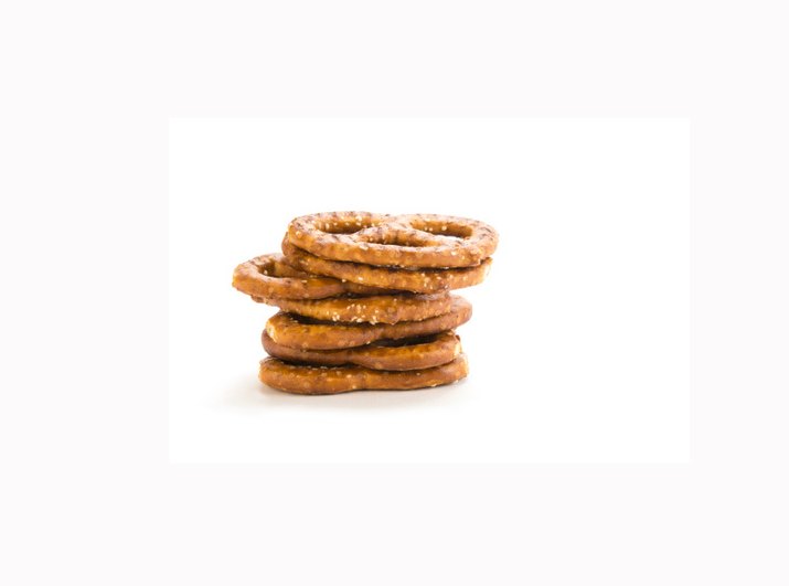 Whole-wheat pretzels keep you full with their fiber content.