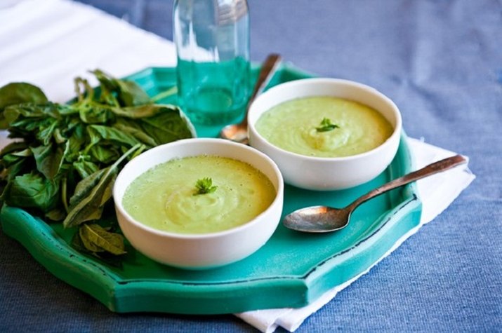 Chilled Avocado Buttermilk Soup