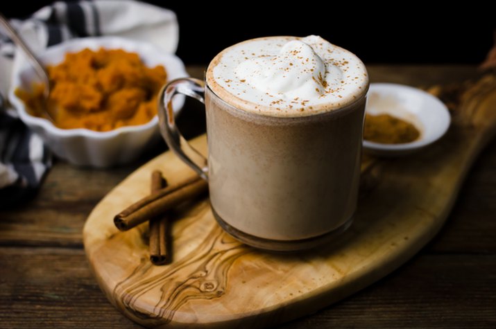 The perfect pumpkin spice latte