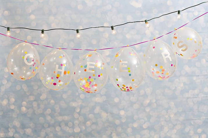DIY Confetti-Filled Balloons