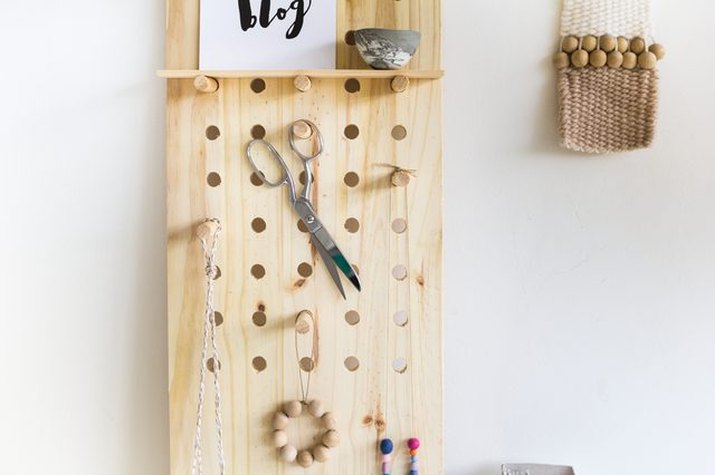 Oversized Peg Board