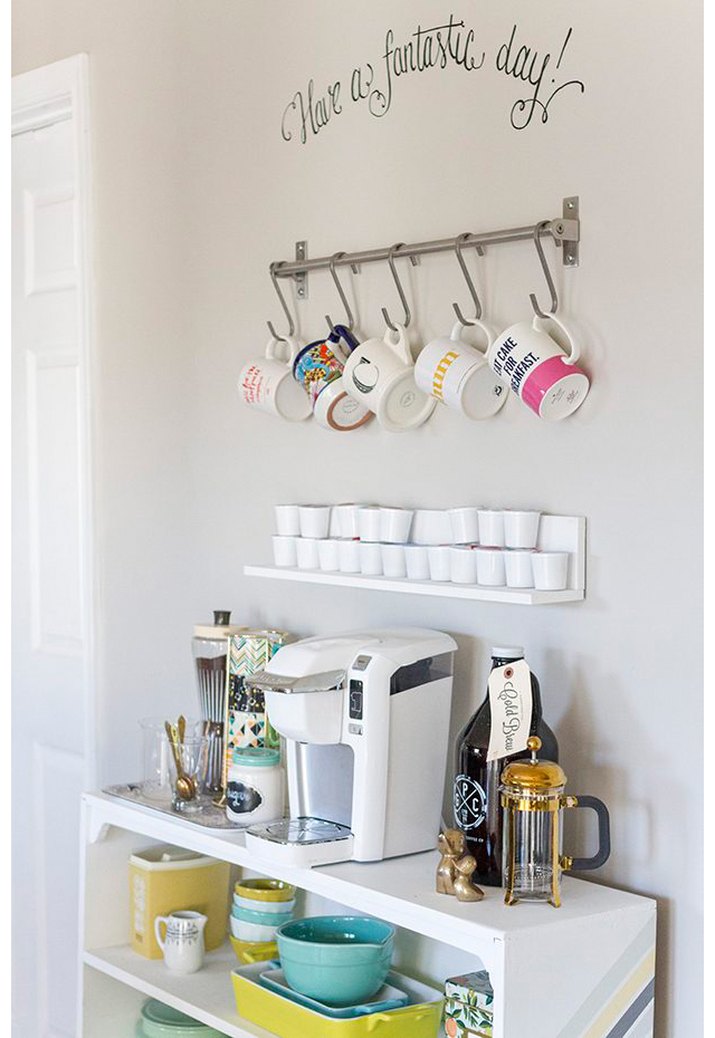 How to Design a Coffee Bar for a Kitchen