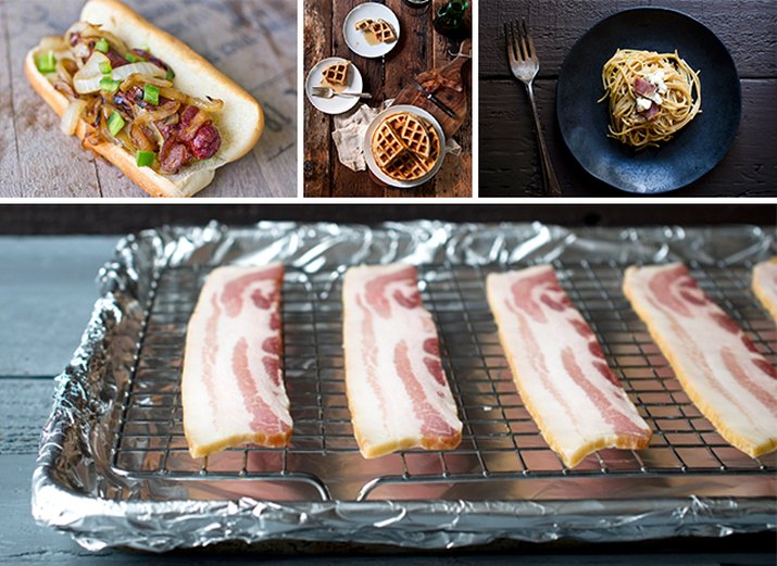 4 bacon dishes