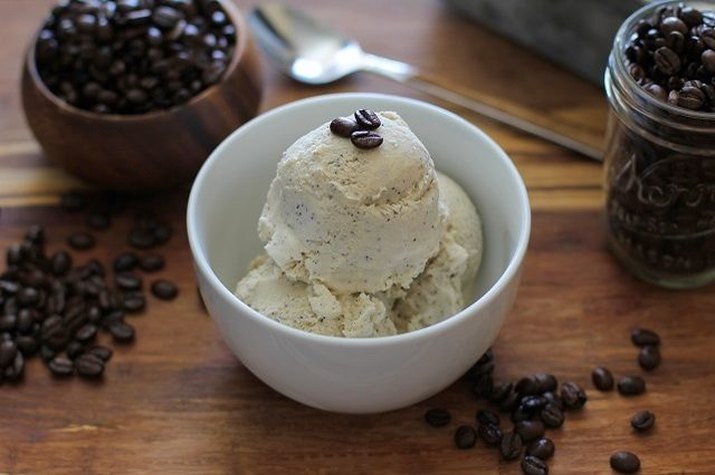 No-Churn, Five Ingredient Coffee Ice Cream Recipe