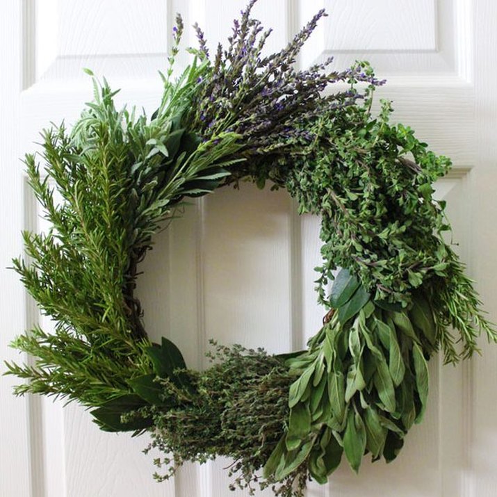 How to Make an Herb Wreath