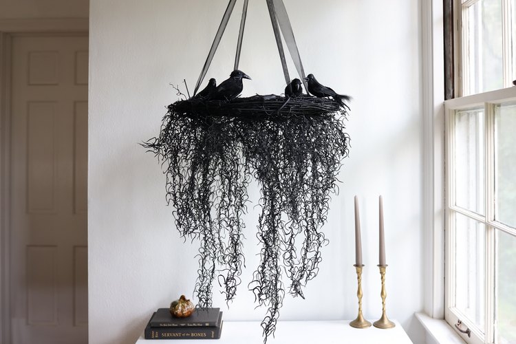 Eerie Halloween Chandelier by Trisha Sprouse